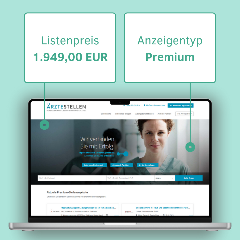 Upgrade aerztestellen.de