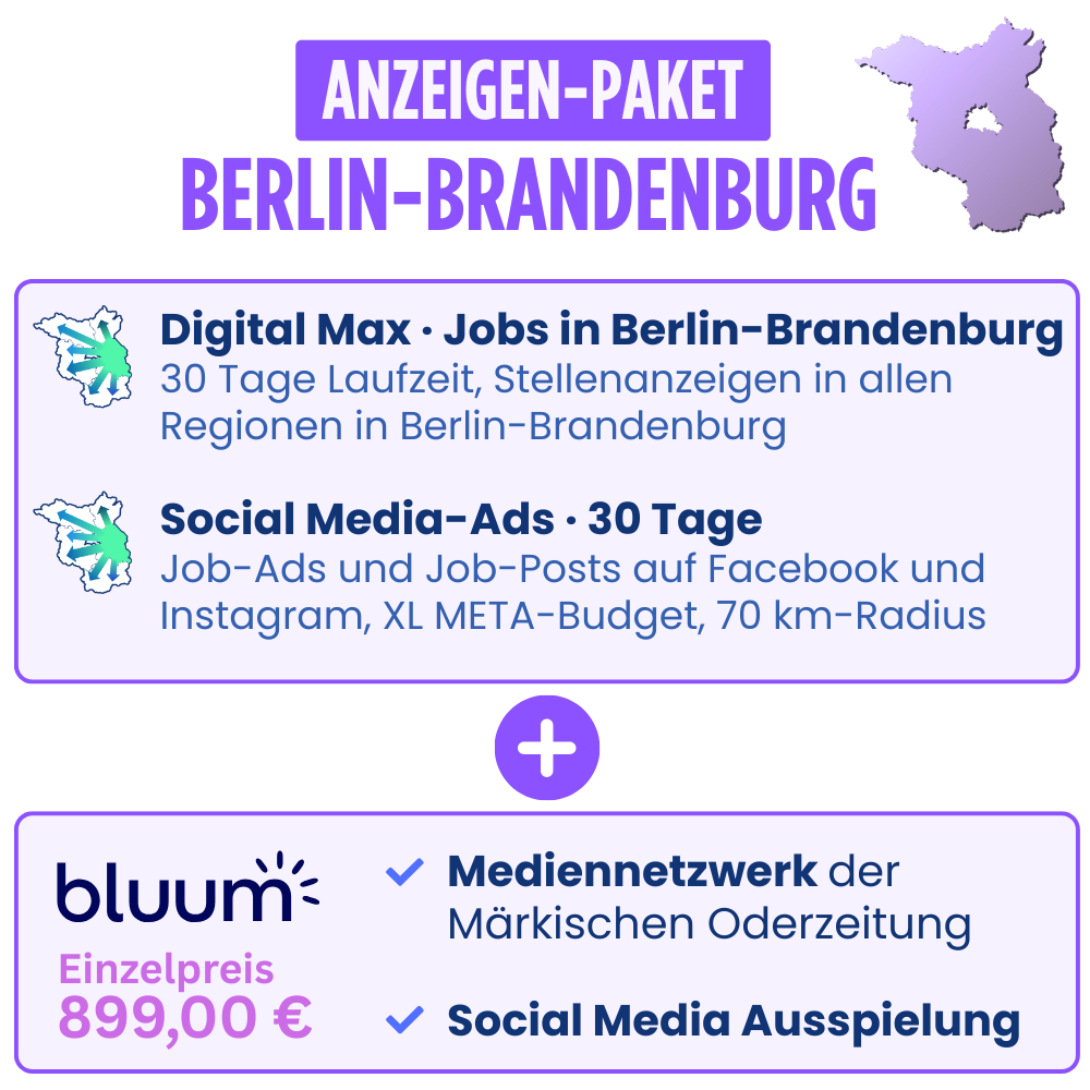 Anzeigen-Paket Berlin-Brandenburg