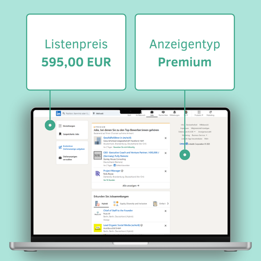 Upgrade LinkedIN.de