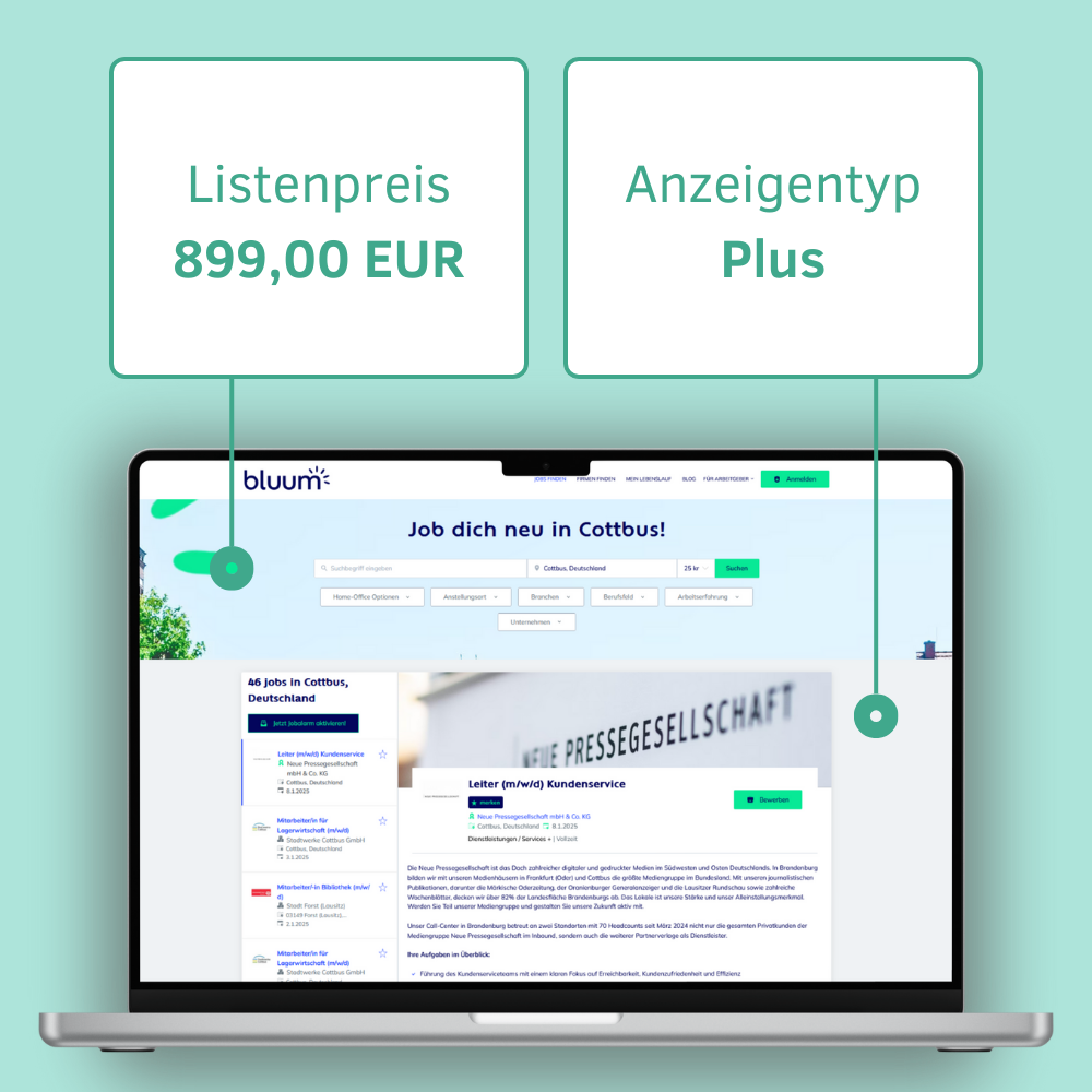 Upgrade bluum.de