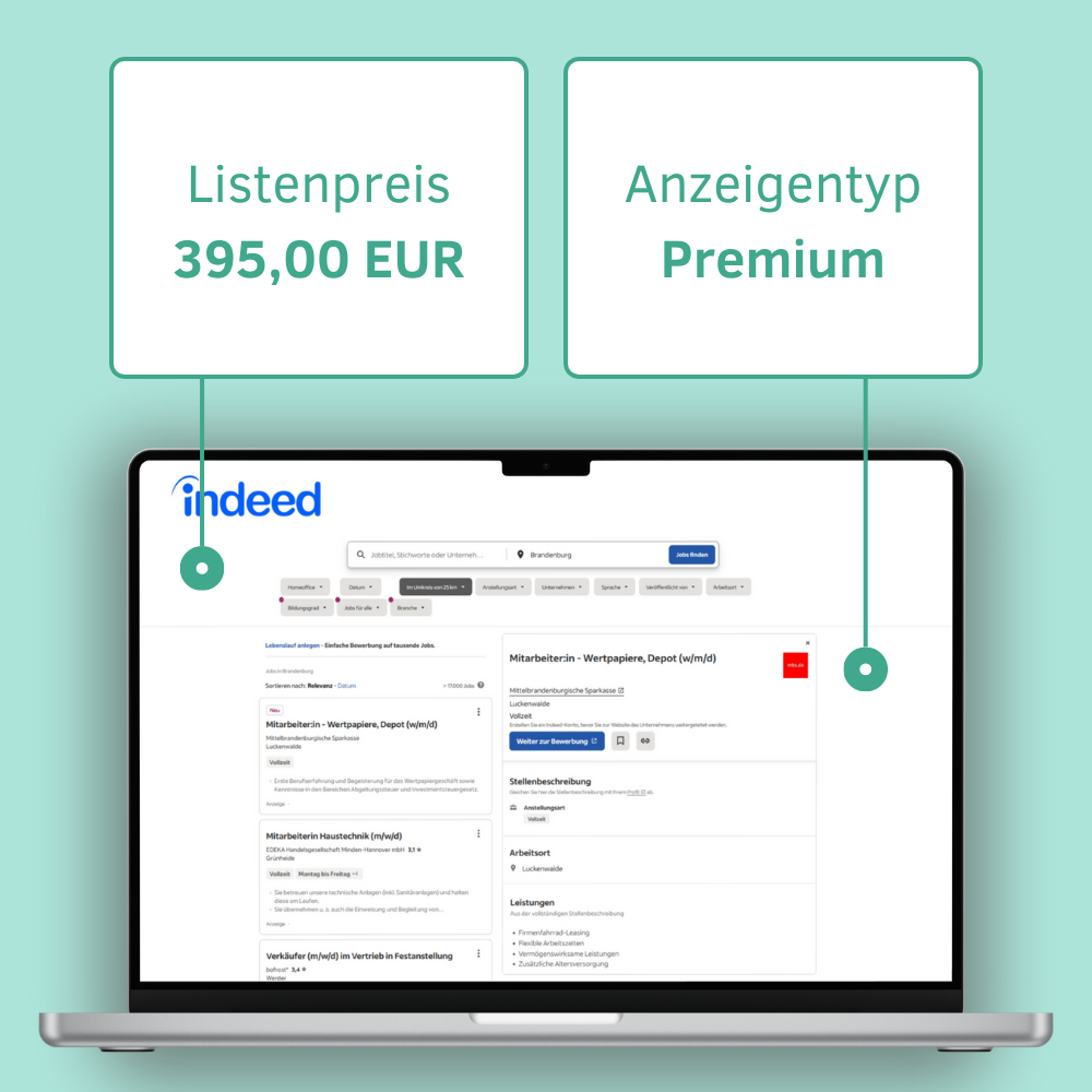 Upgrade Indeed.com